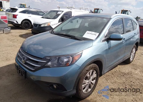 2014 Honda Cr-V Ex-L z USA, uszkodzony, nr VIN 2HKRM3H75EH547144